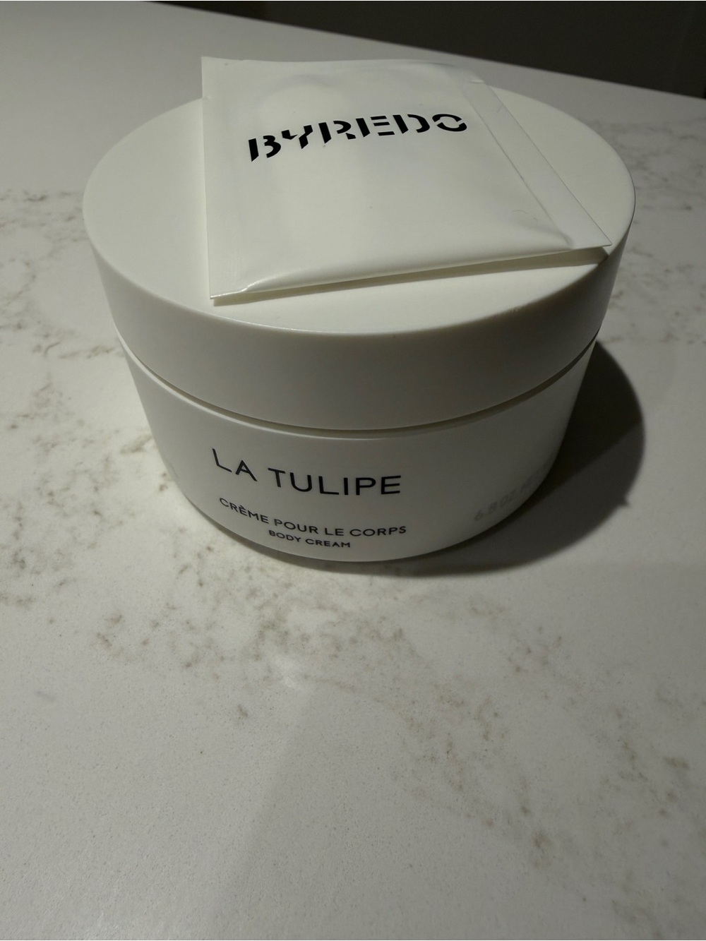 Byredo La Tulipe White Cream Jar - White